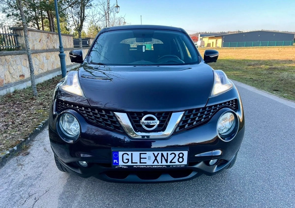Nissan Juke cena 42900 przebieg: 167671, rok produkcji 2015 z Lębork małe 529